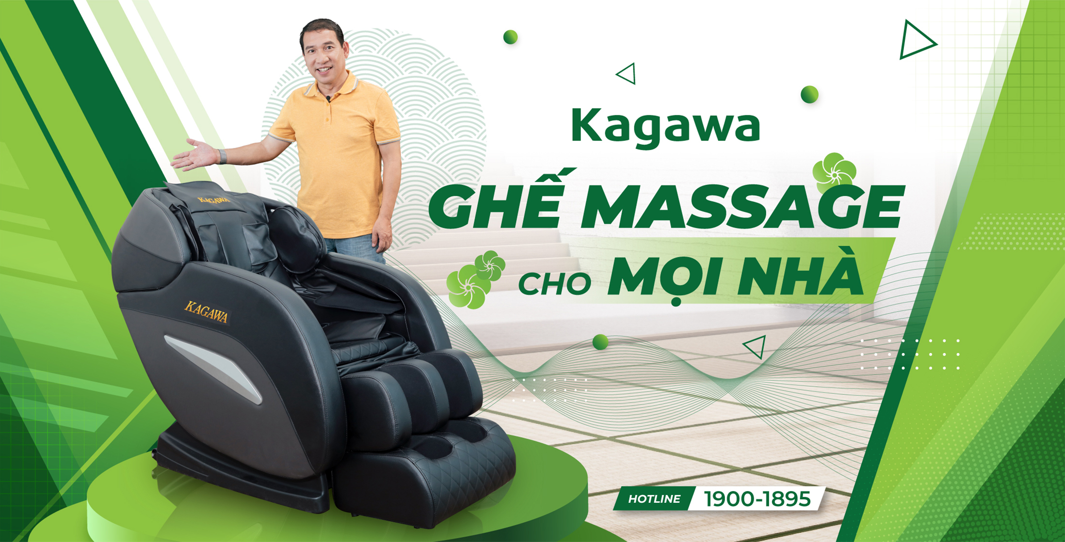 Kagawa - Ghế massage cho mọi nhà