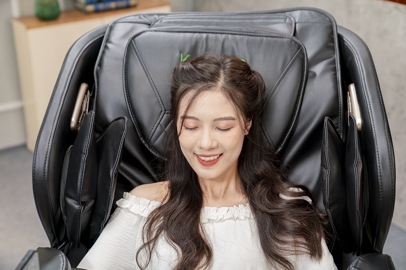 Ghế massage con lăn 3D mang đến hiệu quả xoa bóp vượt trội