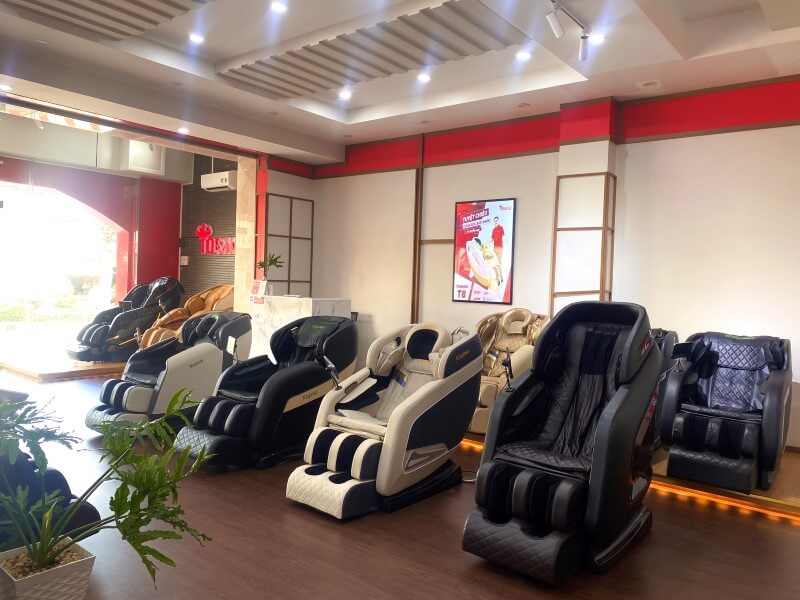 Cửa hàng ghế massage Nhật Bản tại Bến Tre