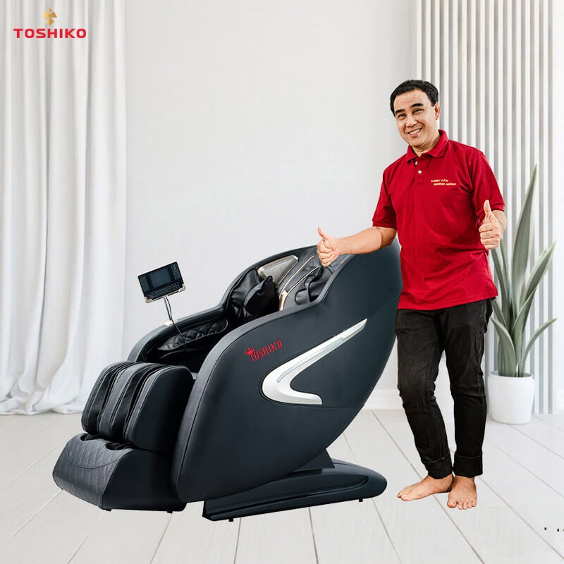 Ghế massage Toshiko T16 sở hữu nhiều tính năng đắt giá