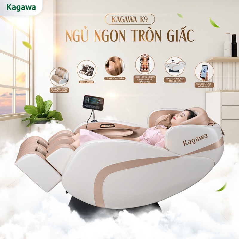 Ghế massage Kiên Giang bán chạy Kagawa K9