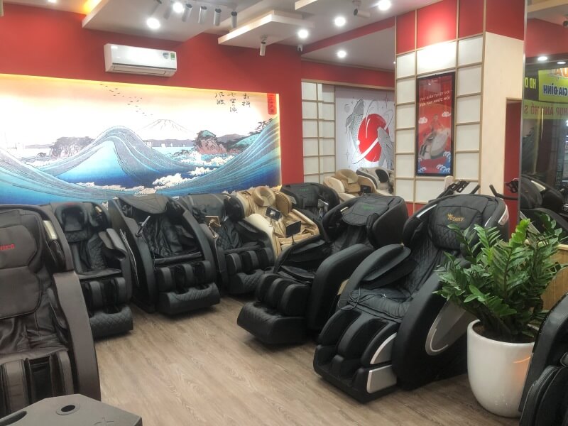 Cửa hàng ghế massage Kiên Giang với đa dạng các mẫu ghế