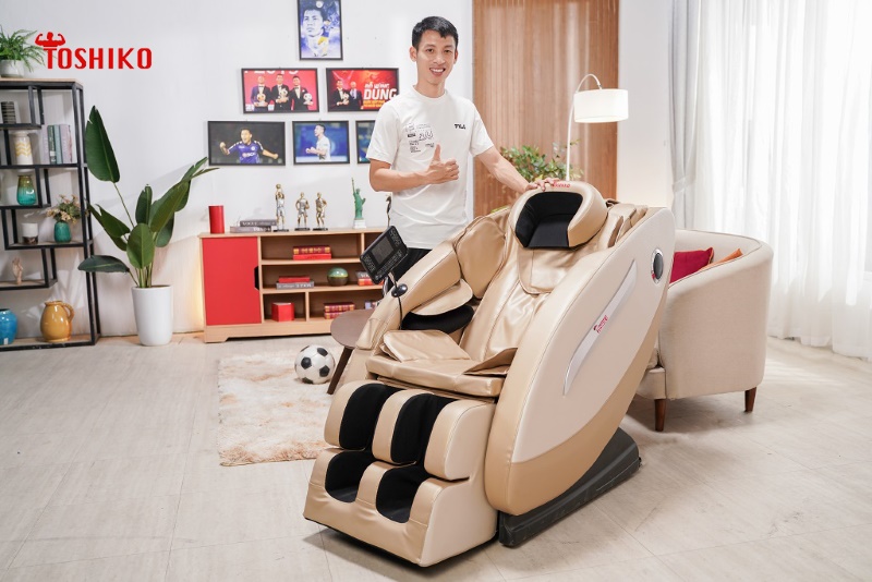 Ghế massage Kiên Giang bán chạy Toshiko T8 Pro