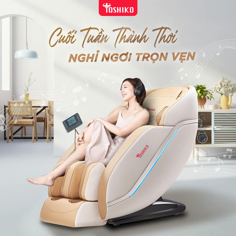 Ghế massage Lâm Đồng Toshiko T22 được nhiều khách hàng lựa chọn